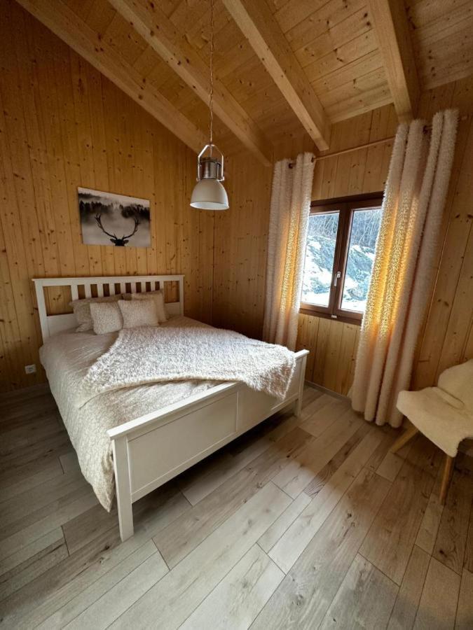 Chambres D'Hotes Les Louettes A Sapinhaut Canton Du Valais Saxon Exteriör bild